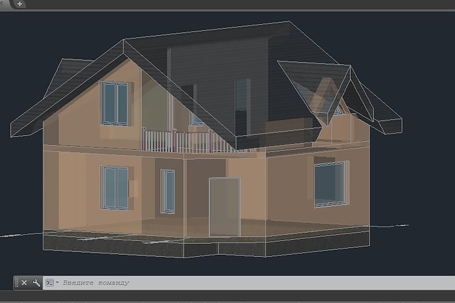 Выполню 3D визуализацию в AutoCAD
