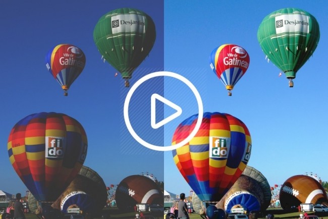 Цветокоррекция видео, замена звуковой дорожки