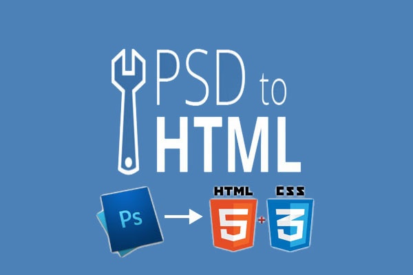 Верстка HTML5+CSS3 из PSD