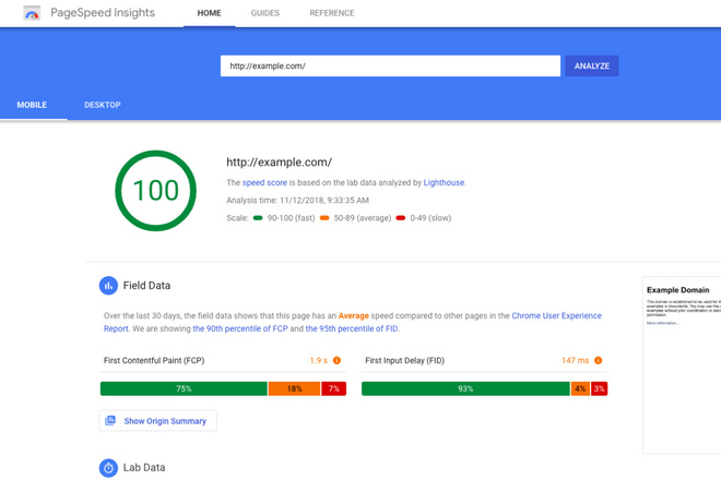 Оптимизация скорости загрузки сайта. Google PageSpeed Insights и т. п
