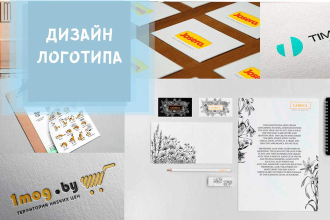 Дизайн логотипа по эскизу