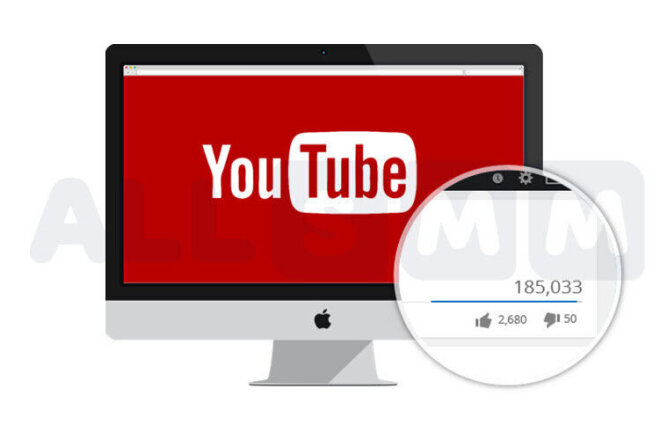 2500 качественных просмотров на любое видео в Youtube