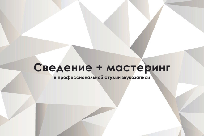 Сведем голос с минусом на профессиональной студии