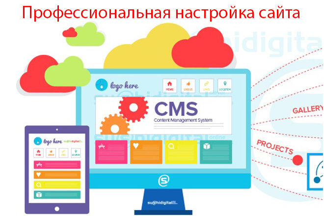 Профессиональная настройка сайта на любой CMS и без