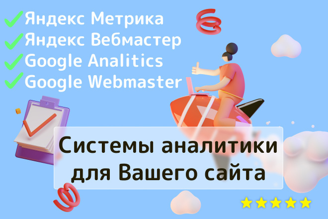 Подключение Яндекс Метрики, Google Analytics. Подключение вебмастеров