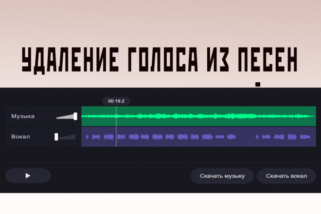 Х минус убрать голос из песни. Бесплатное удаление минуса в музыке.