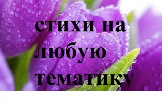 Напишу стихи и поздравления на любую тематику