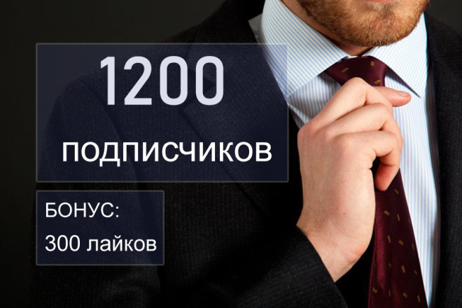 1200 подписчиков в Инстаграм