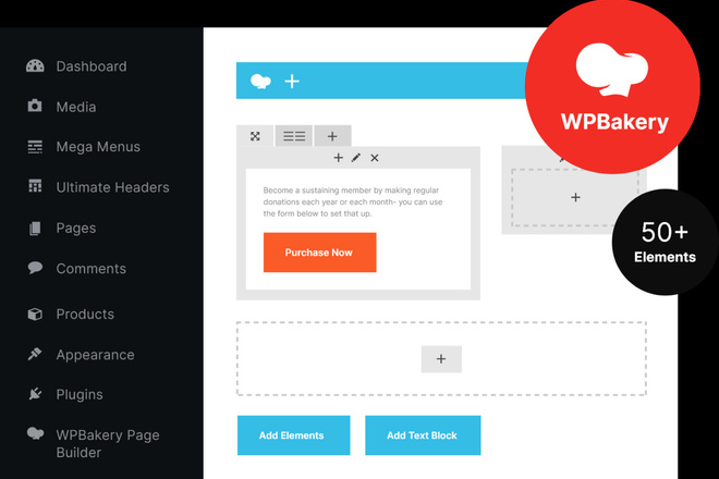 Плагин WPBakery Page Builder for WordPress 6.2