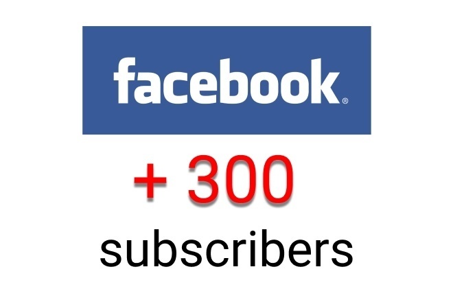 300 подписчиков в паблик на facebook