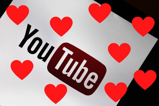 100 лайков на видео YouTube