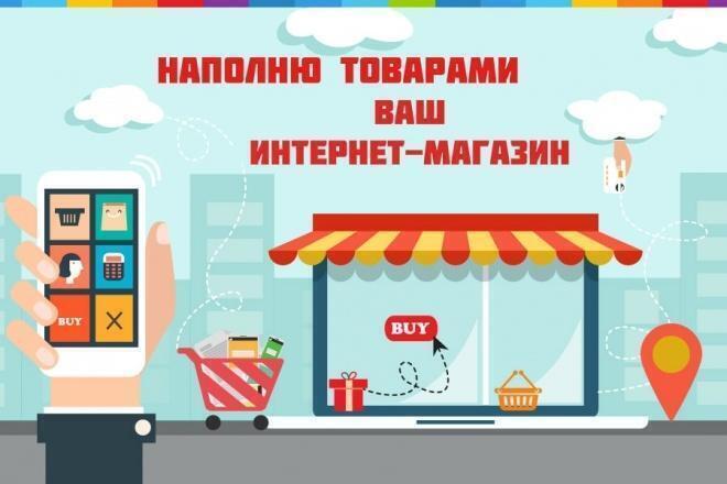 Качественно наполняю сайты и интернет-магазины товарами и контентом