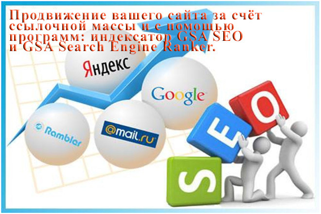 Продвижение сайта с программами GSA Search Engine Ranker и GSA SEO