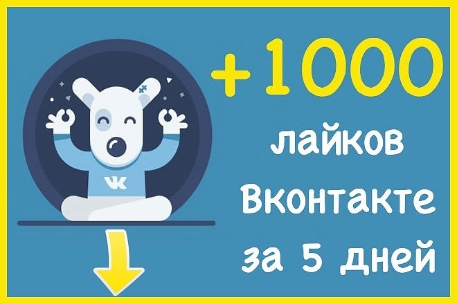 1000 живых лайков вконтакте и бонус