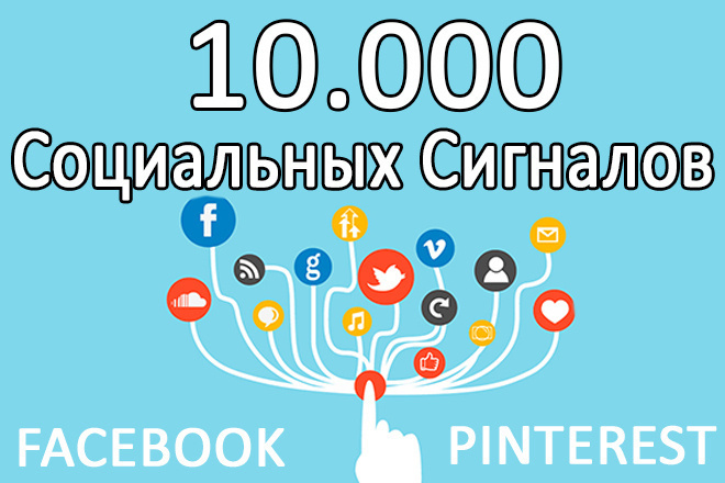 10000 Социальных Сигналов, Ссылок Для Вашего Сайта