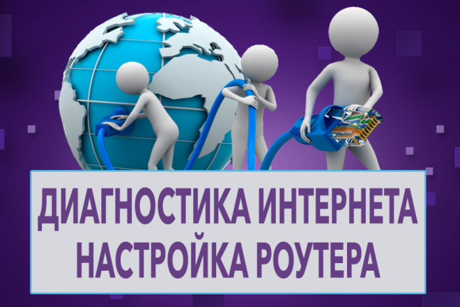 Настрою роутер. Выполню полную диагностику интернета