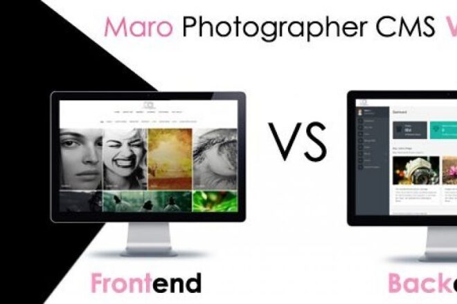 Maro Phpotographer v2.2 - скрипт портфолио фотографа