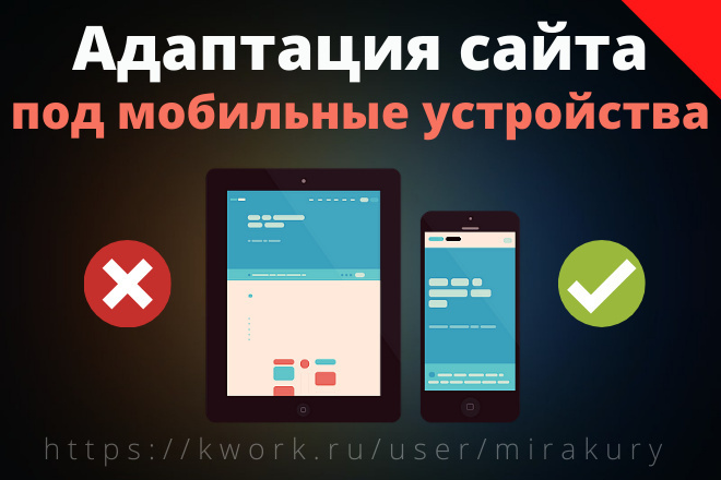 Адаптация сайта - лендинга под мобильные устройства, мобильную версию