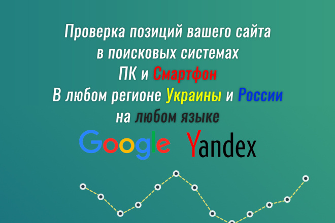 Проверка позиций Вашего сайта в Яндекс, Google, ПК, Смартфон