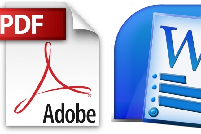 Конвертирую PDF формат в Word