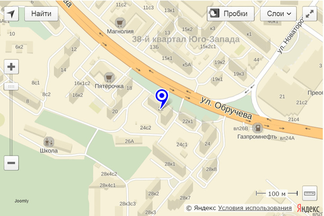 Добавление Яндекс карты на сайт