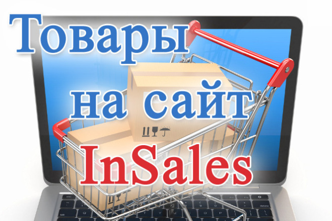 InSales - заполню 50 карточек товаров