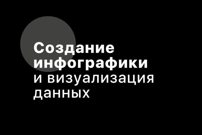 Разработаю инфографику, визуализирую любые данные. Гарантирую качество