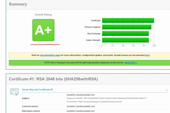 Установка сертификата SSL на Web сервер