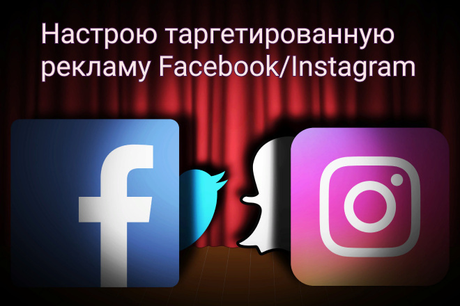 Настрою качественную, таргетированную рекламу в Facebook. Instagram