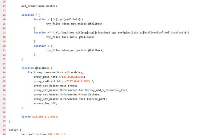 DLE + NGINX + PHP-FPM