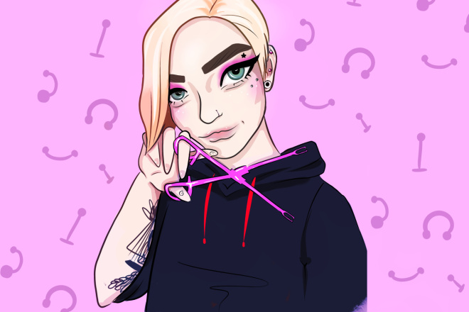 Стилизованный портрет