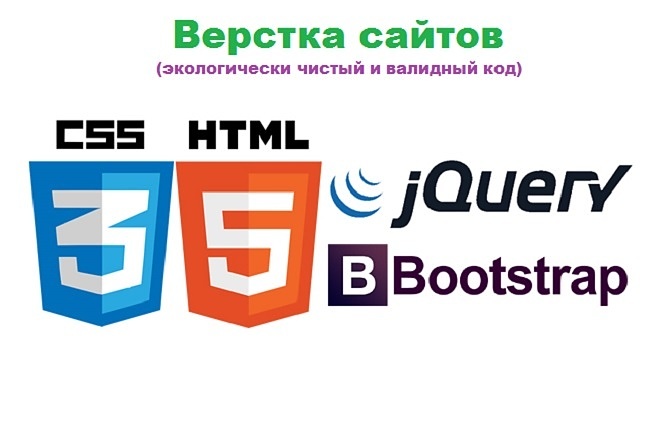 Адаптивная верстка сайта качественно html css jquery seo