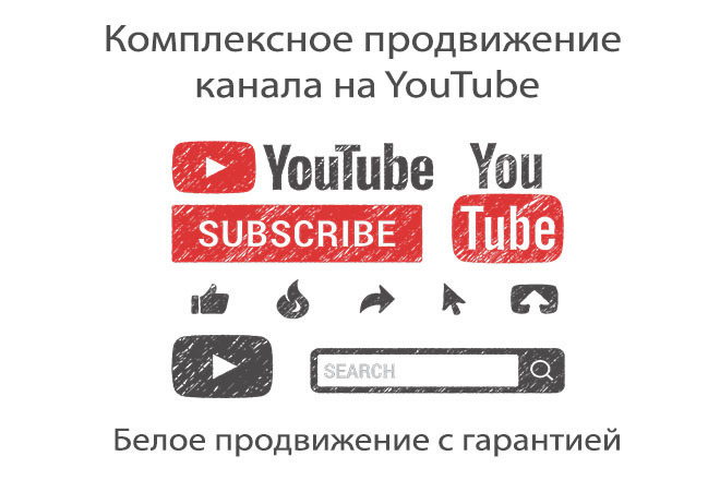 Комплексное продвижение Вашего канала на YouTube