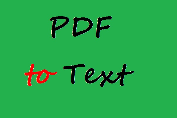 С PDF в текст