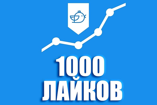 Twitter - 1000 лайков