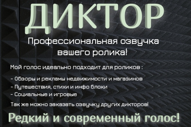 Озвучка для видео
