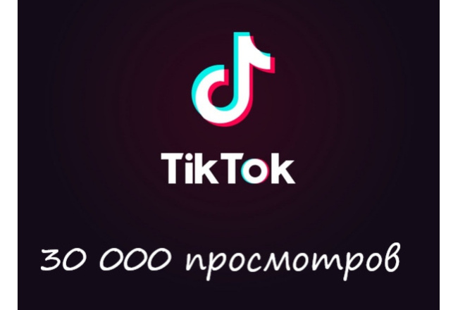 + 30 000 просмотров Тик Ток