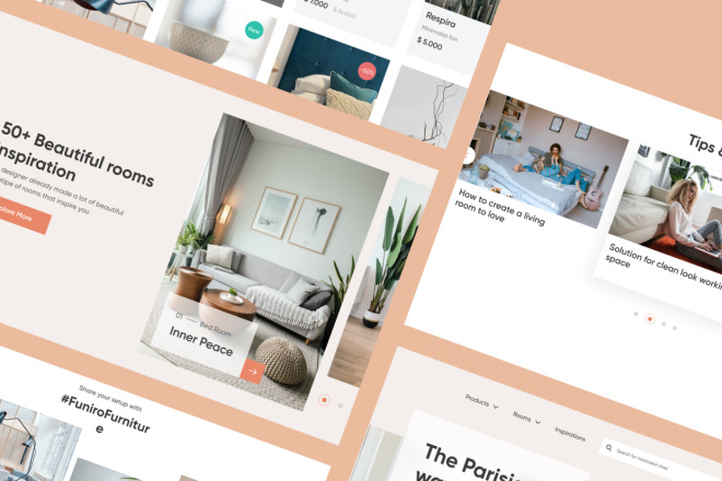 Уникальный дизайн Landing page в Figma или adobe xd