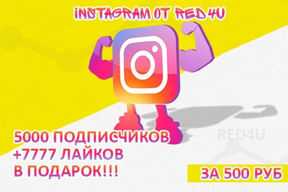 5000 подписчиков на страницу в instagram