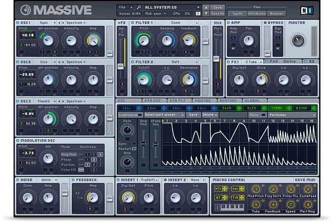 Онлайн обучение. VST Синтезатор Massive