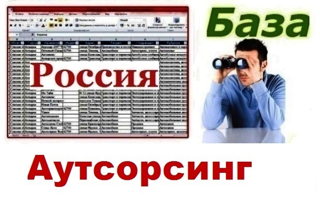 База компаний РФ работающих в сфере аутсорсинга
