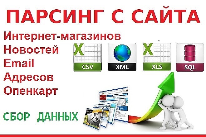 Сбор данных из интернета, импорт товаров