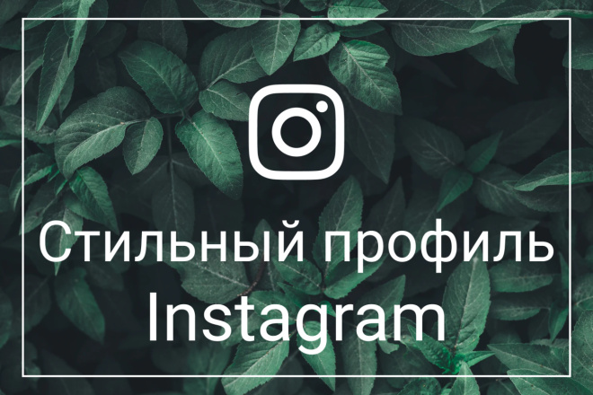 Упаковка Instagram