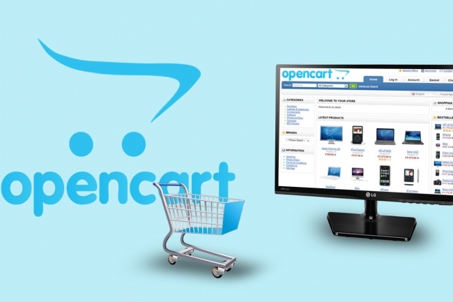 Наполнение товарами интернет-магазин на OpenCart