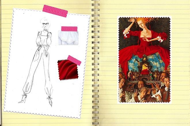 Fashion иллюстрация