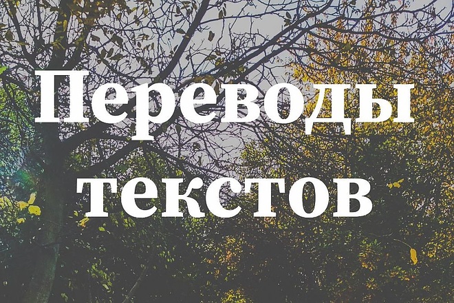 Переведу текст