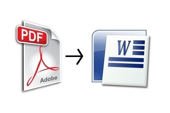 Перепечатка текста из файла PDF в Word