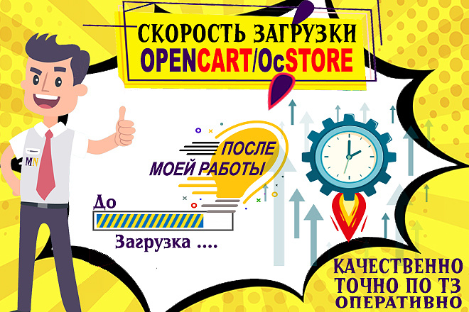 Opencart, Ocstore. Скорость загрузки