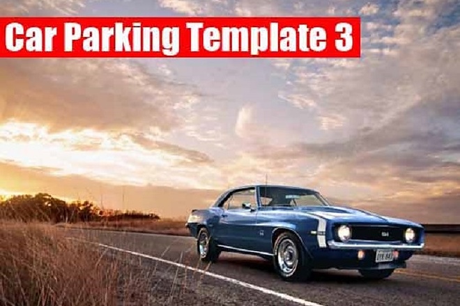 Car Parking Template 3 - проект Unity 3D