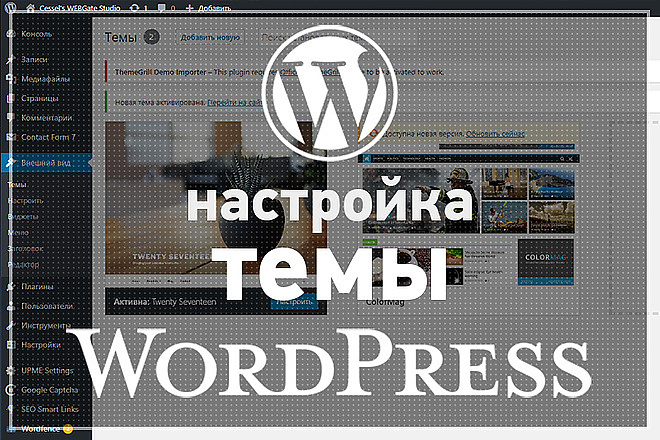 Настройки темы Wordpress